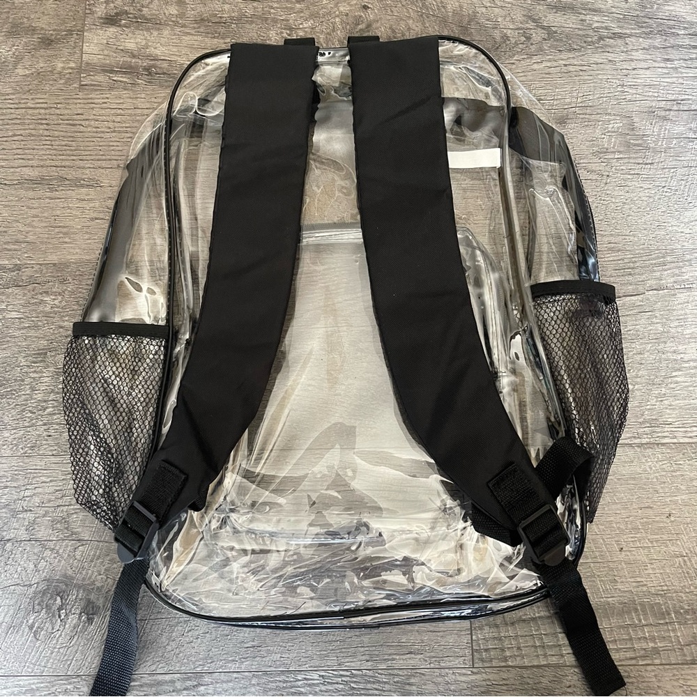 Clear backpack - Picture 2 of 3